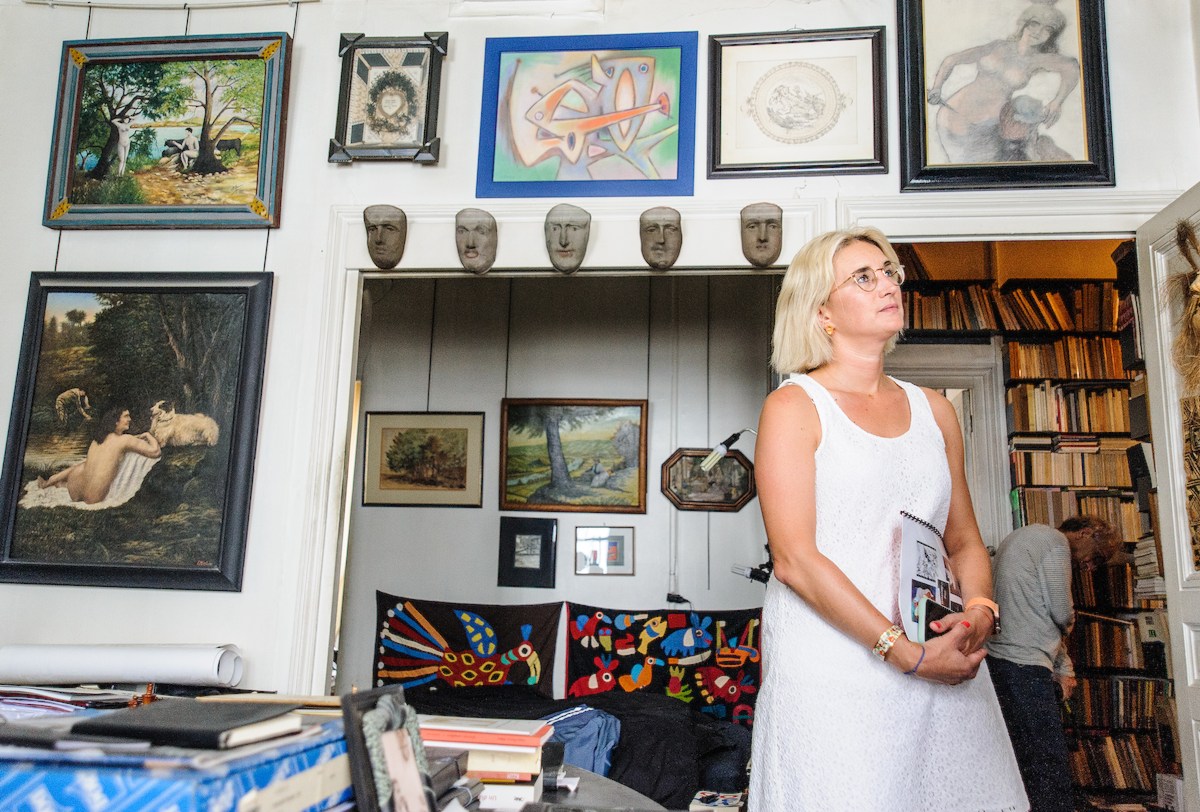 Visite de Maryll Guilloteau dans l’atelier Schoendorff