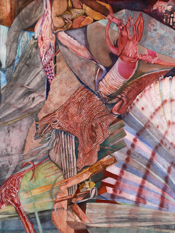 Œuvre ou détail de l'univers artistique de Max Schoendorff